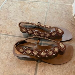 Sandles with studs